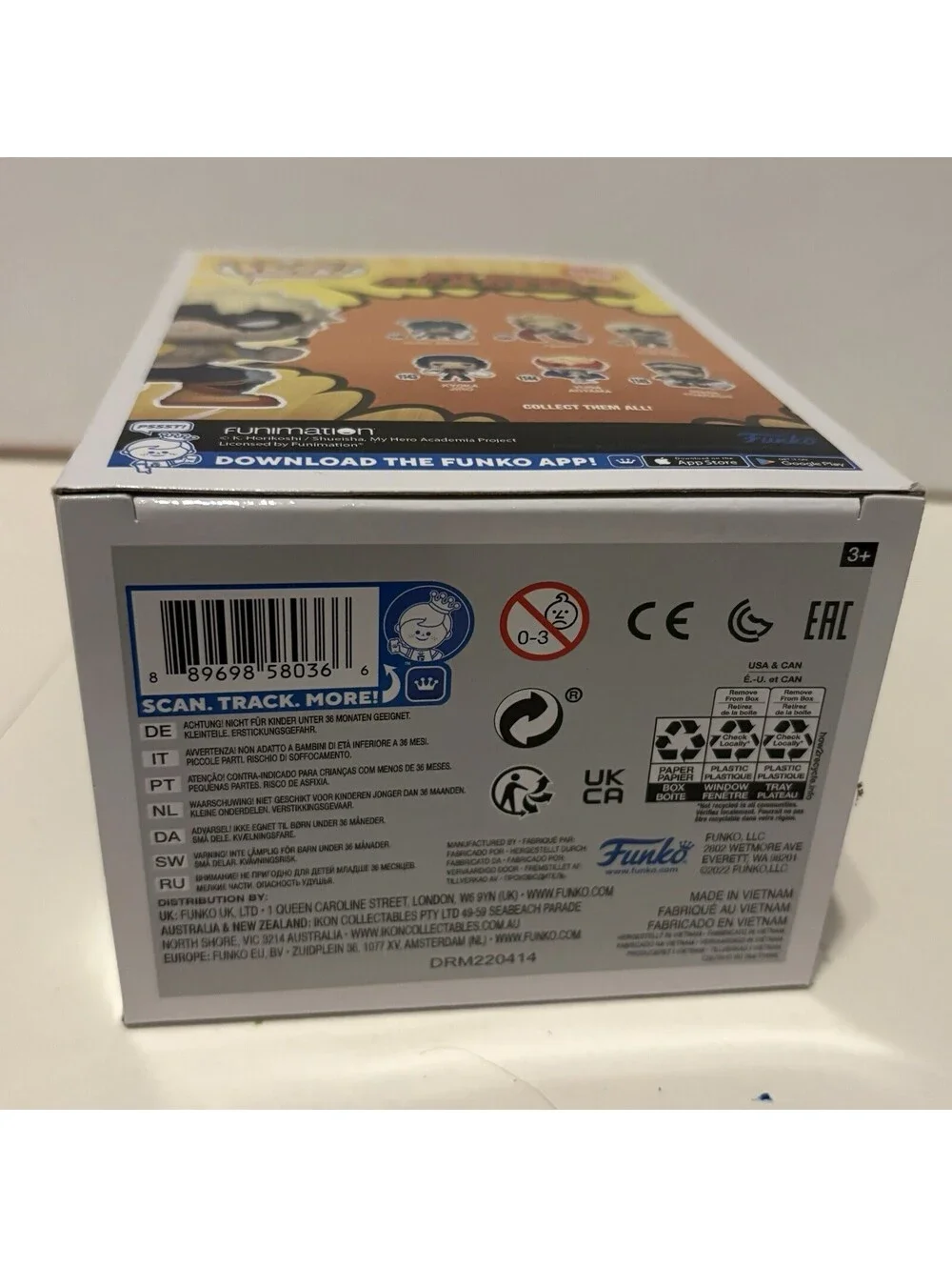 Funko Pop Vinyl Figure Fatgum (slim form)  #1142 - My Hero Academia
